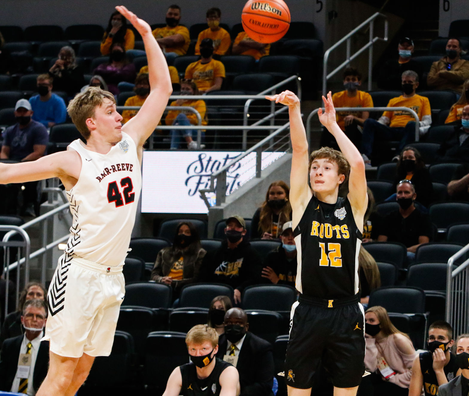 Gallery: Class A boys basketball state final: Kouts vs. Barr-Reeve